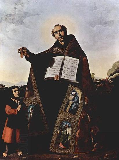 Francisco de Zurbaran Hl. Romanus und Hl. Barulas von Antiochien oil painting picture